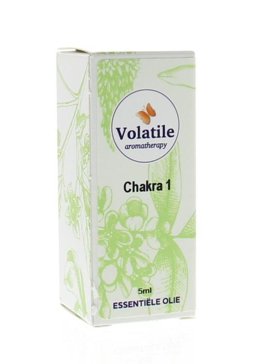 Volatile Chakra olie 1 stuit puur (5 Milliliter) Volatile Chakra olie 1 stuit puur (5 Milliliter)