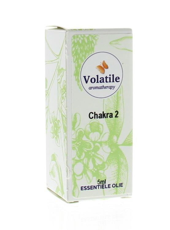 Volatile Volatile Chakra olie 2 heiligbeen puur (5 ml)