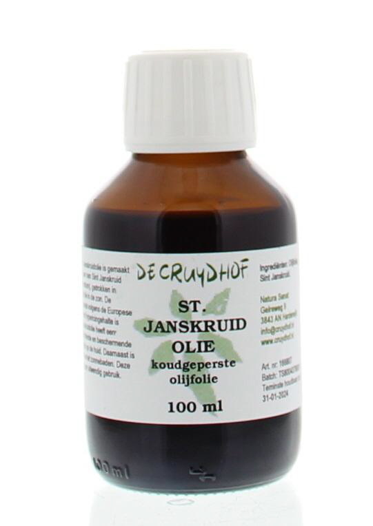 Cruydhof Cruydhof Sint Janskruid olie met olijfolie (100 ml)