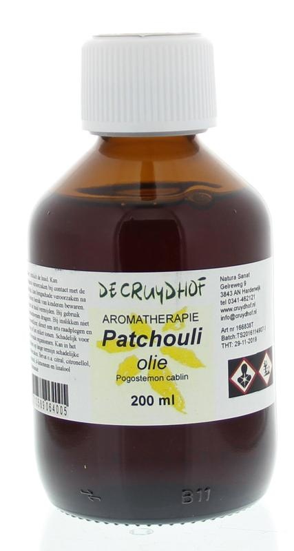 Cruydhof Patchouli olie Indonesie (200 ml)