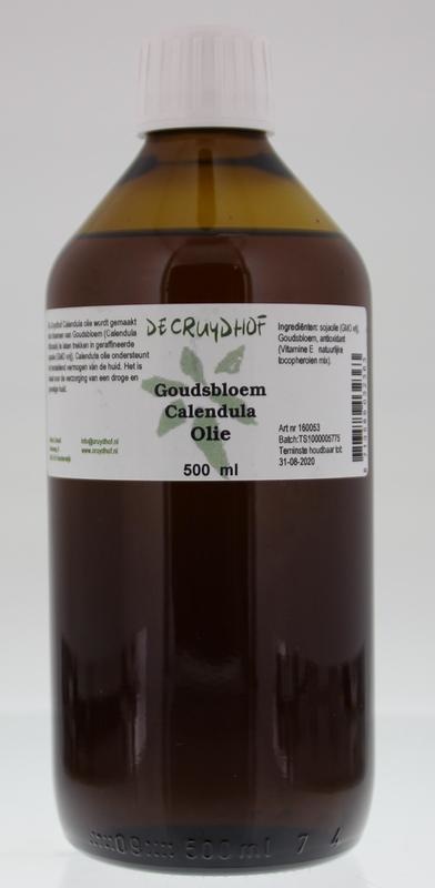 Cruydhof Cruydhof Calendula/goudsbloem olie (500 ml)