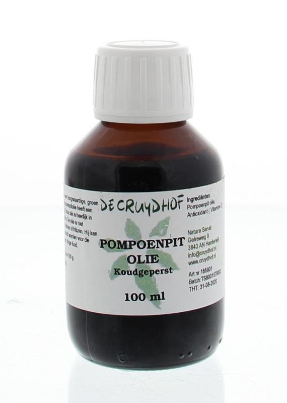 Cruydhof Pompoenpitolie koudgeperst (100 ml)