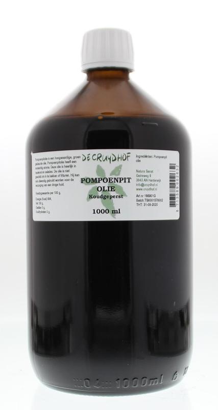 Cruydhof Pompoenpitolie koudgeperst (1 liter)