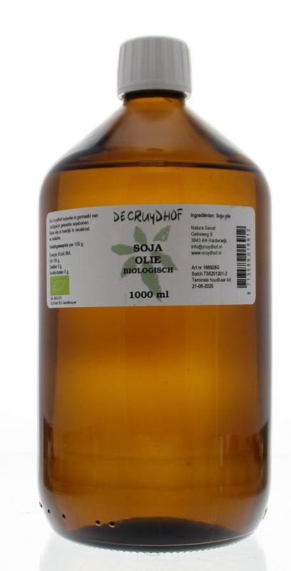 Cruydhof Cruydhof Sojaolie geraffineerd bio (1 ltr)