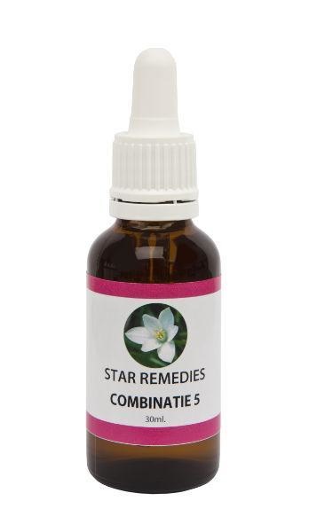Star Remedies Combinatie 5 (30 ml)