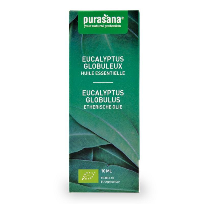 Purasana Purasana Eucalyptus globulus olie/huile bio (10 ml)