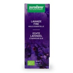 Purasana Lavendel echte olie/huile lavande fine bio (10 ml)