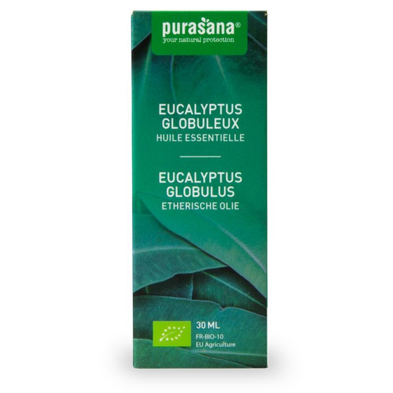 Purasana Purasana Eucalyptus globulus olie/huile bio (30 ml)