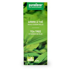 Purasana Tea tree olie/huile arbre a the bio (30 ml)