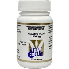 Vital Cell Life Seleno plus seleniummethionine 200 mcg (100 tabletten)