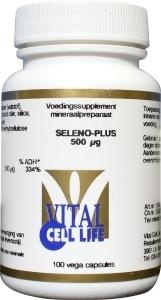 Vital Cell Life Vital Cell Life Seleno plus seleniummethionine 500 mcg (100 caps)