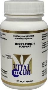 Vital Cell Life Vital Cell Life Riboflavine 5 fosfaat/vitamine B2 22 mg (100 caps)