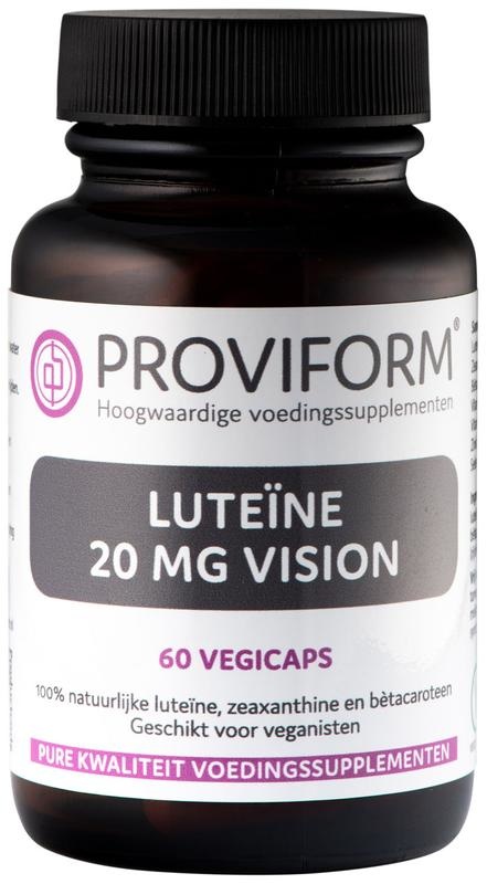 Proviform Proviform Luteine 20 mg vision (60 vega caps)