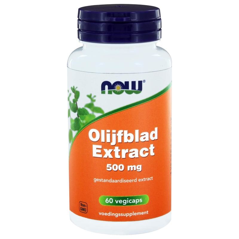 Now NOW Olijfblad Extract 500 mg (60 vcaps)