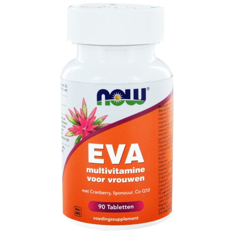 Now NOW Eva multivitamine voor vrouwen (90 tab)