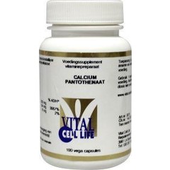 Vital Cell Life Vitamine B5 calciumpantothenaat 200 mg (100 caps)