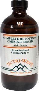 Nutri West Nutri West Complete hi potency omega 3 (236 ml)