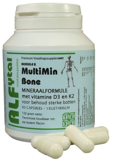 Alfytal Alfytal MultiMin bone (90 vega caps)