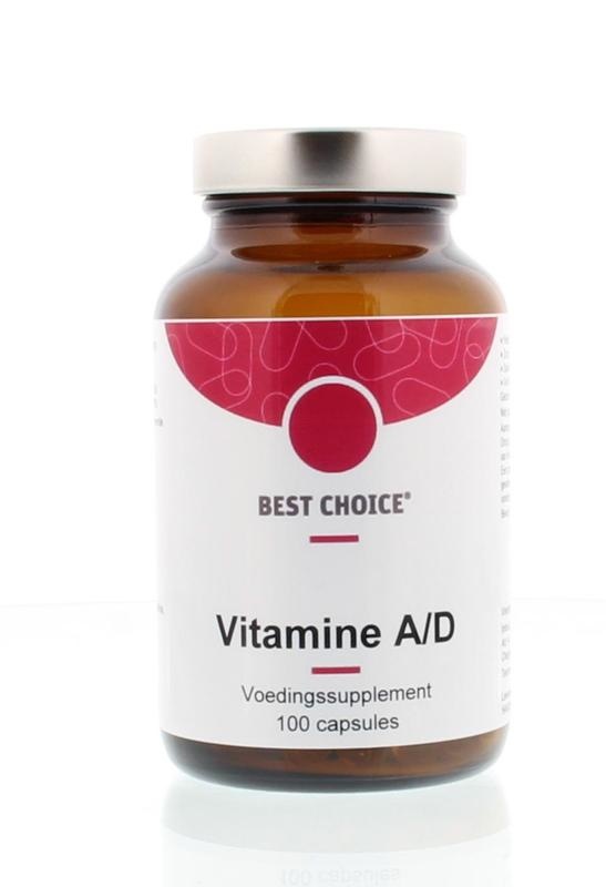 Best Choice TS Choice Vitamine A en D kabeljauwlever (100 caps)