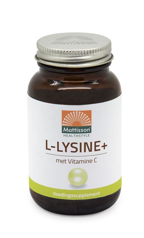 Mattisson Mattisson L-Lysine+ met vitamine C (90 caps)