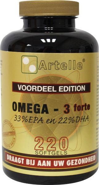 Artelle Artelle Omega 3 forte 1000mg (220 Softgels)