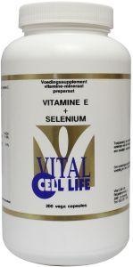 Vital Cell Life Vital Cell Life Vitamine E & selenium (200 vega caps)