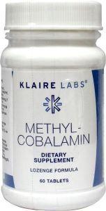 Klaire Labs Klaire Labs Methyl cobalamine (60 tab)