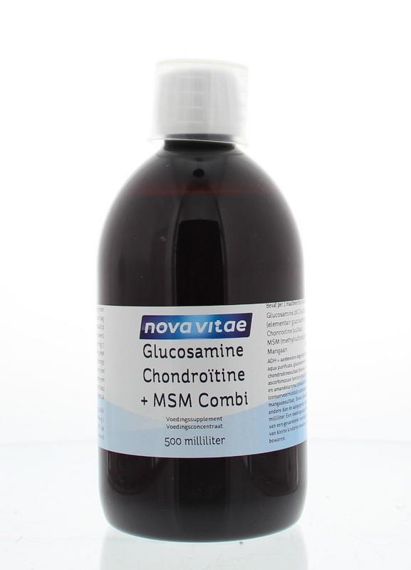 Nova Vitae Nova Vitae Glucosamine chondroitine MSM combi (500 ml)