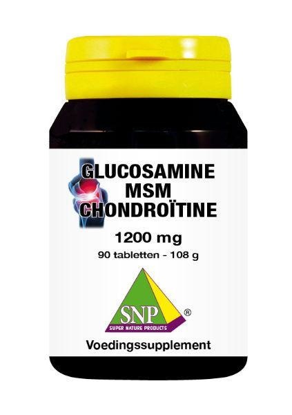 SNP SNP Glucosamine MSM chondroitine (90 tab)