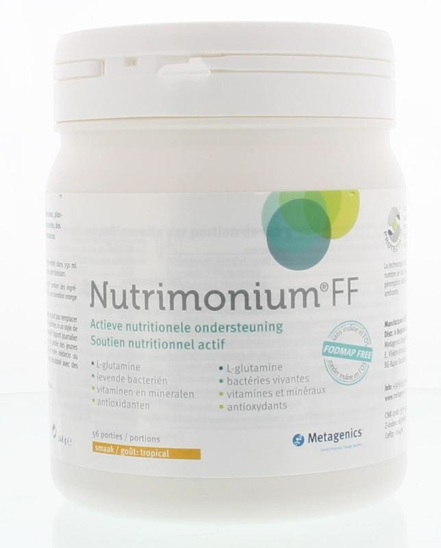 Metagenics Metagenics Nutrimonium fodmap free tropical 56 porties (348 gr)