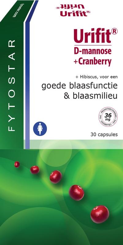 Fytostar Fytostar Urifit D mannose + cranberry (30 caps)