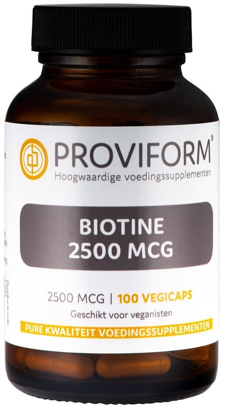 Proviform Proviform Biotine 2500 mcg (100 vega caps)