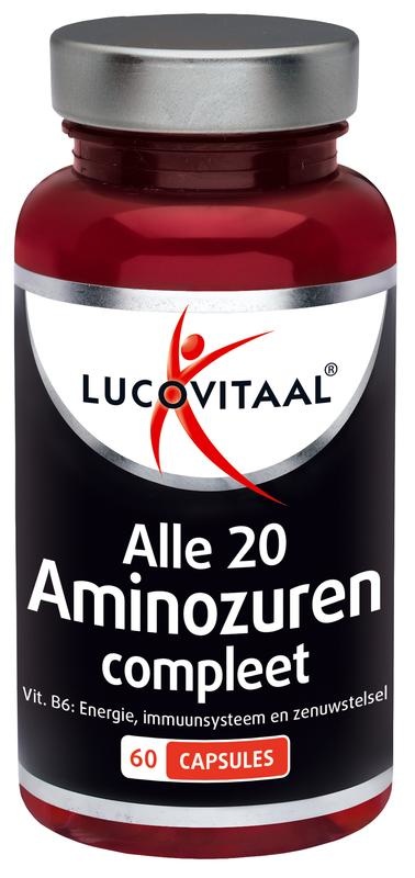 Lucovitaal Lucovitaal Aminozuur & vitamine B6 (60 caps)