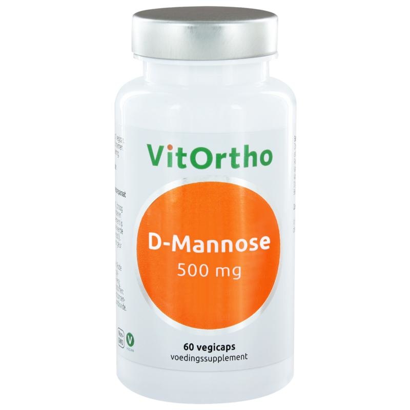 VitOrtho VitOrtho D Mannose 500 mg (60 vcaps)