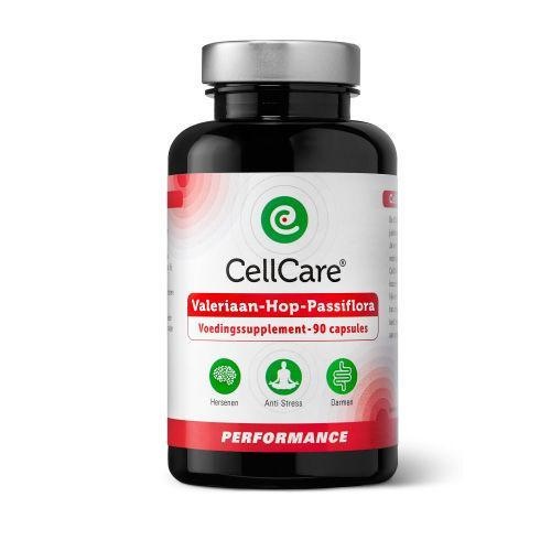 Cellcare Valeriaan-hop-passiflora (90 Vegetarische capsules) Cellcare Valeriaan-hop-passiflora (90 Vegetarische capsules)