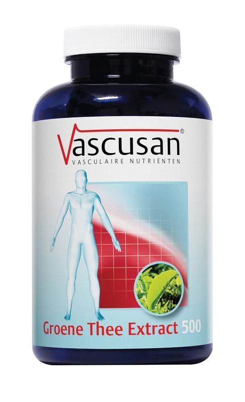 Vascusan Vascusan Groene thee extract 500 (60 caps)