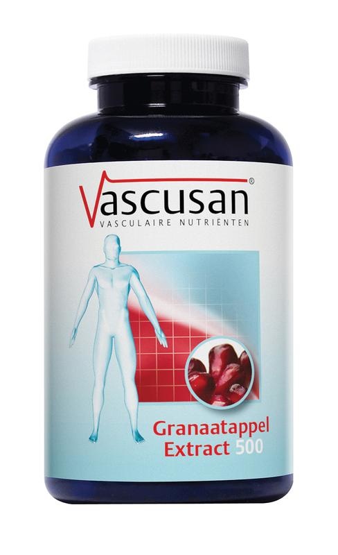Vascusan Vascusan Granaatappel extract 500 (60 tab)