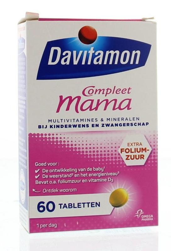 Davitamon Davitamon Compleet zwanger (60 tab)