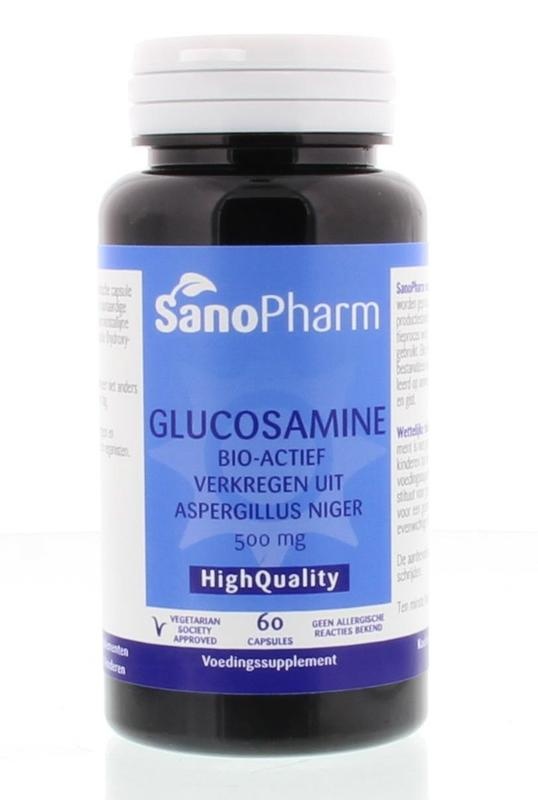 Sanopharm Sanopharm Vitamine D-glucosamine HCI 500mg (60 caps)