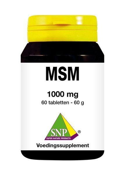 SNP MSM 1000 mg (60 tabletten)