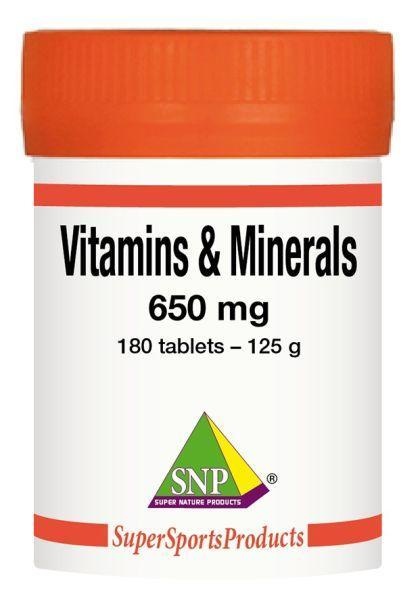 SNP SNP Vitamins minerals complex (180 tab)