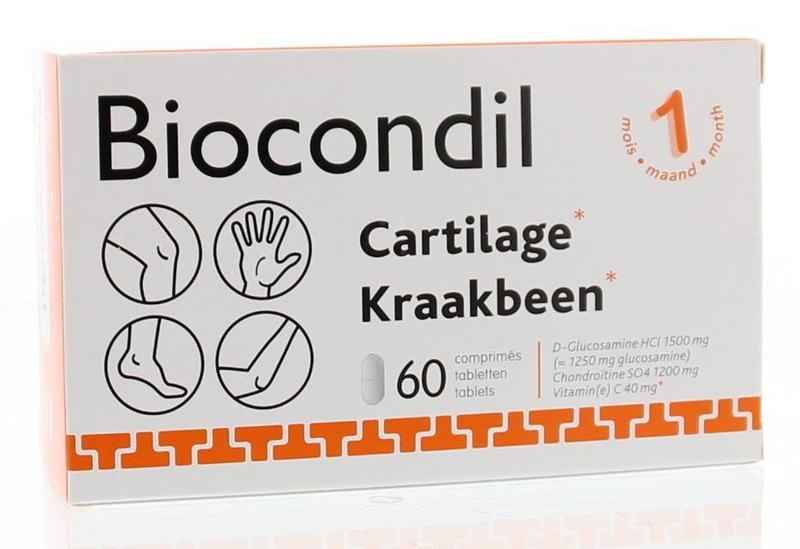 Trenker Trenker Biocondil chondroitine/glucosamine vitamine C (60 tab)