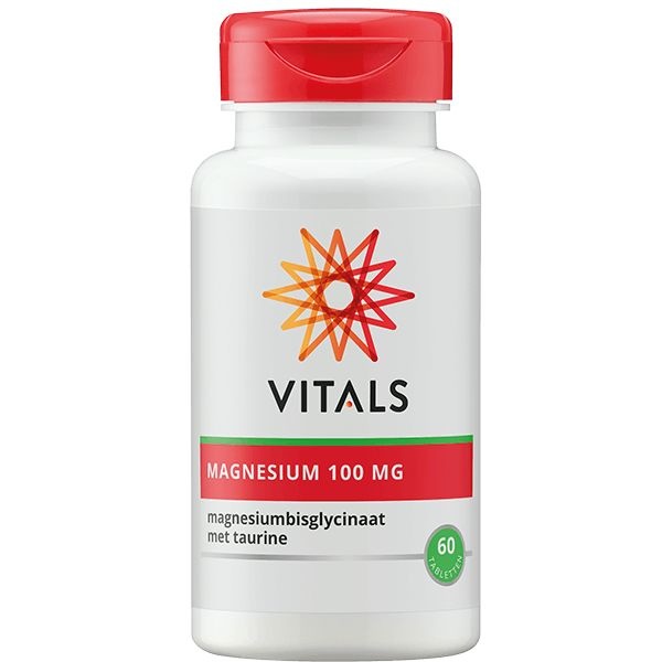 Vitals Vitals Magnesiumbisglycinaat 100 mg (60 tab)