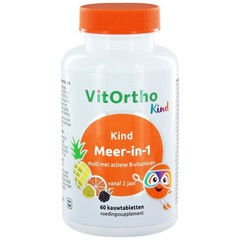 VitOrtho Meer-in-1 kind (60 kauwtabl)