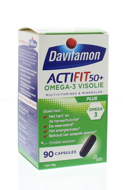 Davitamon Davitamon Actifit 50+ omega 3 (90 caps)