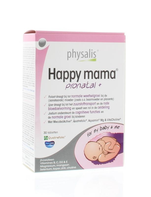 Physalis Pronatal + happy mama (30 Tabletten) Physalis Pronatal + happy mama (30 Tabletten)