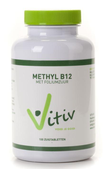Vitiv Vitiv Vitamine B12 methyl (100 tab)