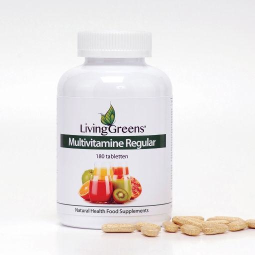 Livinggreens Multi vitaminen en mineralen (180 Tabletten) Livinggreens Multi vitaminen en mineralen (180 Tabletten)