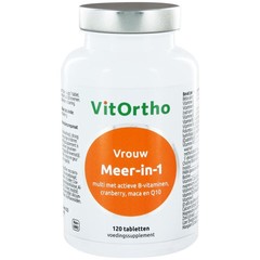 VitOrtho Meer-in-1 vrouw (120 tab)