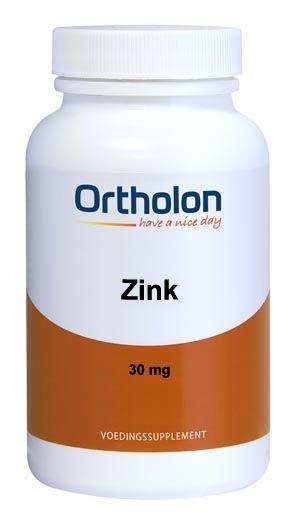 Ortholon Ortholon Zink citraat 30mg (60 tab)